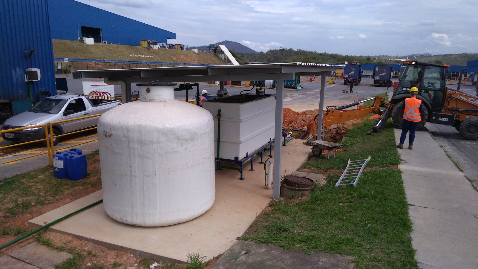 Estação OASIS instalada em campo