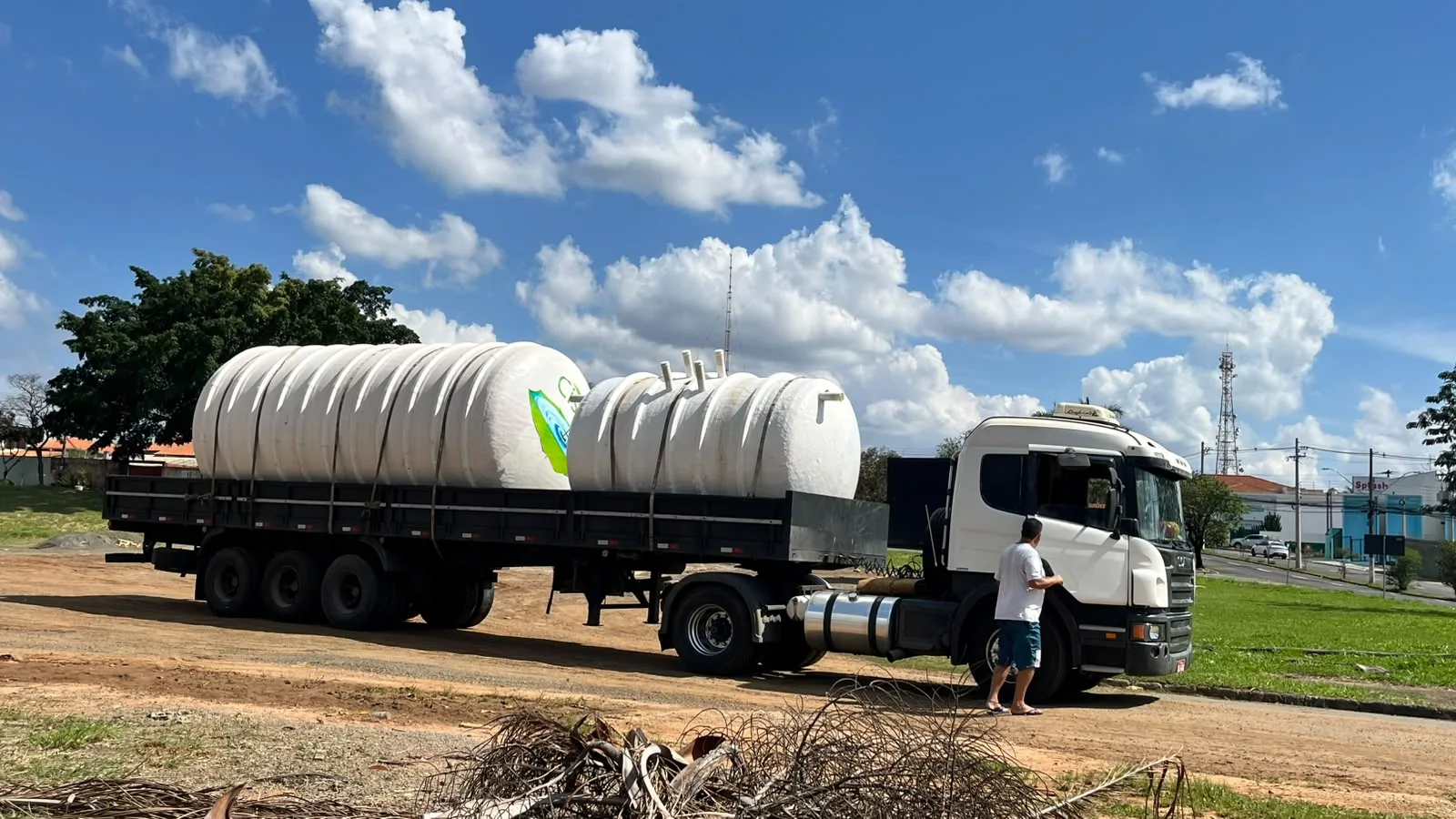Cisterna Pronta 30,000 L + SATE 4,000 L/day on the way to the site — Vacation home in Marau/BA