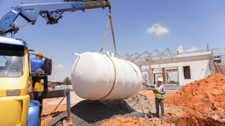 Obras Rápidas e Eficientes: Por que a Cisterna Pronta é a Escolha nº1 de Engenheiros que não Podem Atrasar