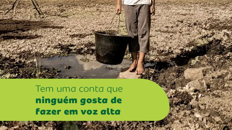 Tem uma conta que ninguém gosta de fazer em voz alta